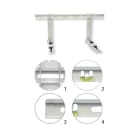 ARNOCANALI - STAFFA REGOL. 550X800 KG150 (420)