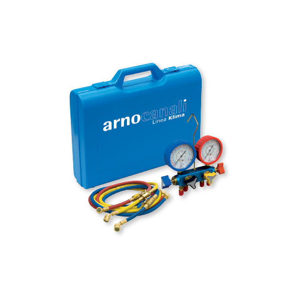 ARNOCANALI - KIT MANOMETRICO 4 VIE R407-R410-R22