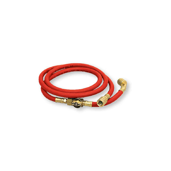 ARNOCANALI - TUBO CARICA C/RUBINETTO 5/16' ROSSO