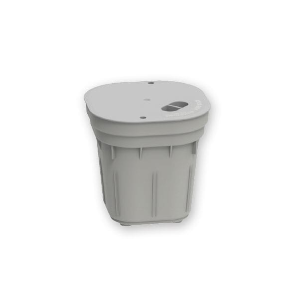 ARNOCANALI - POZZETTO E COPERCHIO 18X18 GRIGIO