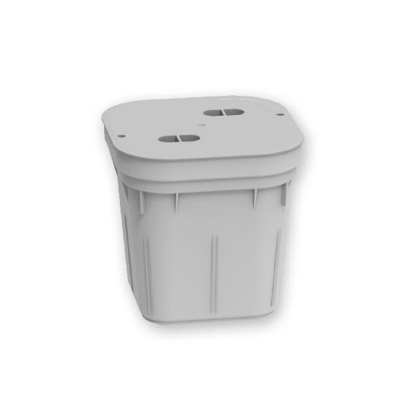 ARNOCANALI - POZZETTO E COPERCHIO 23X23 GRIGIO PZ2323G