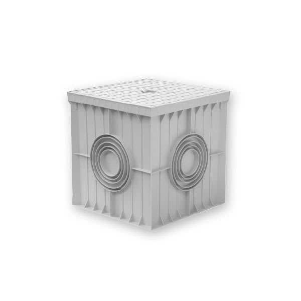 ARNOCANALI - POZZETTO E COPERCHIO 30X30CM GRIGIO