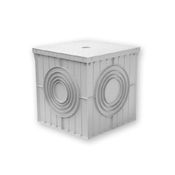 ARNOCANALI - POZZETTO E COPERCHIO 40X40CM GRIGIO PZC4040