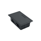 ARNOCANALI - TORRETTA SCOMPARSA 6MOD 45MM NERO