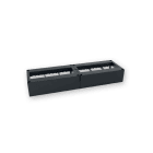 ARNOCANALI - MOSTRINA 6 MOD 45X45 NERO