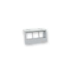 ARNOCANALI - MOSTRINA 3 MOD 45X45 GRIGIO