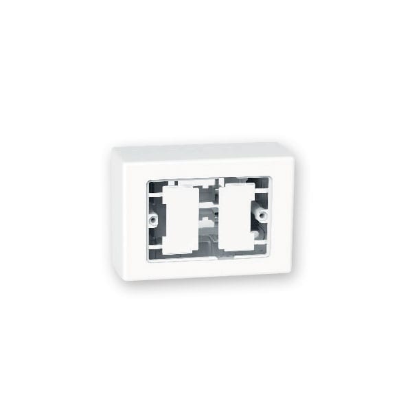 ARNOCANALI - SCATOLA PORTAPPARECCHI 3 MOD BIANCO