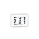 ARNOCANALI - SCATOLA PORTAPPARECCHI 3 MOD BIANCO
