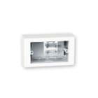 ARNOCANALI - SCATOLA PER 4 MOD BIANCO