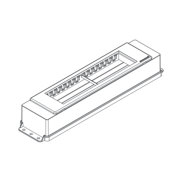 ARNOCANALI - MODULO ELETTRIFICABILE 8 MOD BIANCO