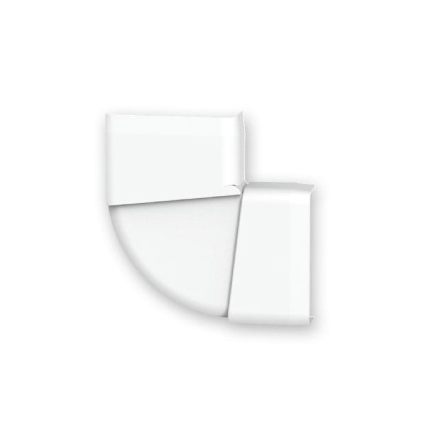 ARNOCANALI - CURVA PIANA DX KB103 BIANCO