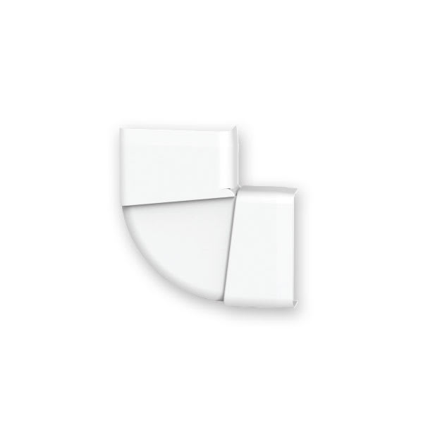ARNOCANALI - CURVA PIANA DX VARIAB. KB72 BIANCO