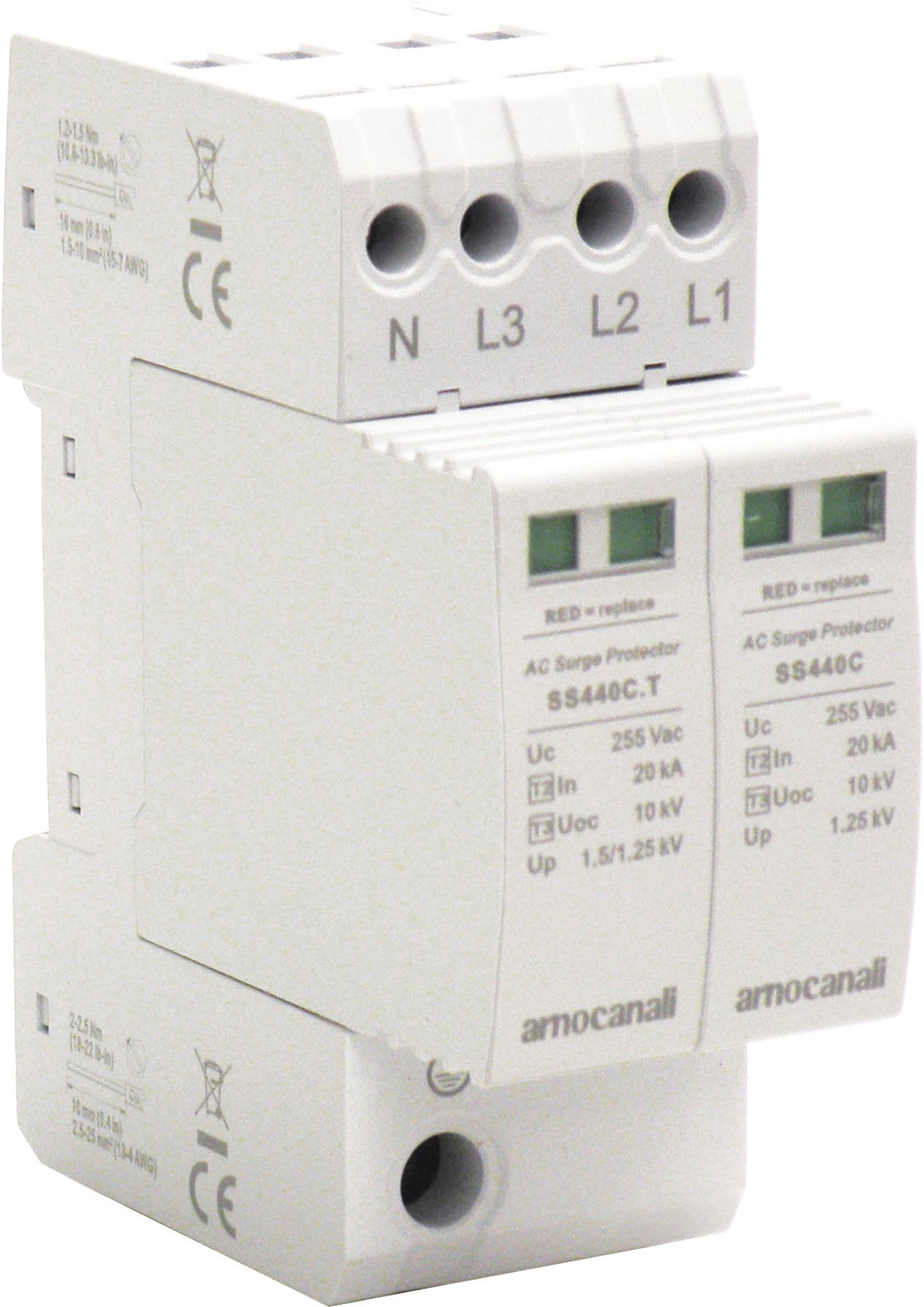 ARNOCANALI - SCARICATORE T2 3+1 POLI COMPATTO