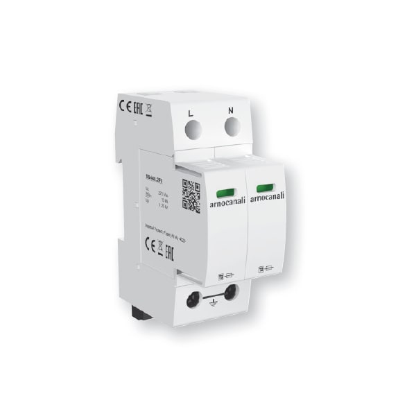 ARNOCANALI - SCARICATORE FUSIBILE INTEG. T2 1+1P