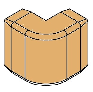 ARNOCANALI - ANGOLO ESTERNO 21X10 LEGNO CHIARO