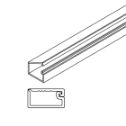 ARNOCANALI - MINICANALE ADESIVO13X7 BIANCO 1,5M