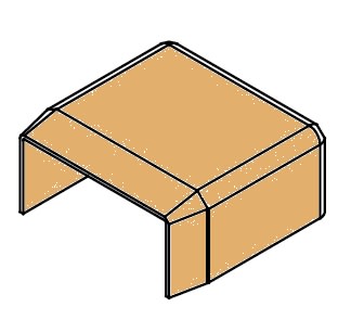 ARNOCANALI - TERMINALE 21X10 LEGNO CHIARO KE1022.53