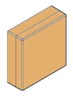 ARNOCANALI - DERIVAZIONE 66X66X31 X LEGNO CHIARO