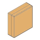 ARNOCANALI - DERIVAZIONE 66X66X31 X LEGNO CHIARO