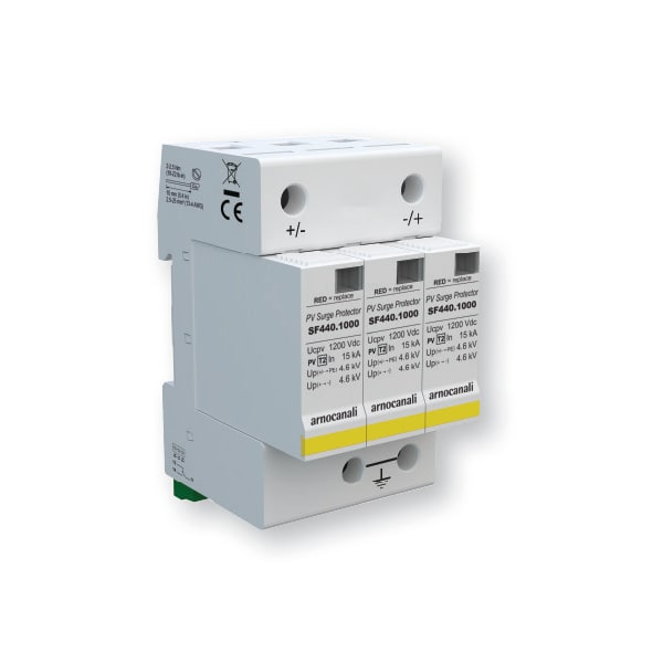 ARNOCANALI - SCARICATORE FOTOVOLTAICO 1500V+TLS SF440.1500F