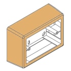 ARNOCANALI - SCATOLA 3 MODULI X LEGNO CHIARO