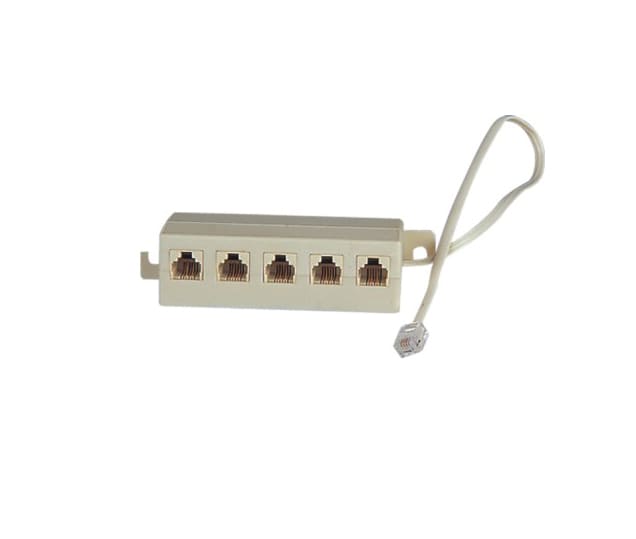ARTELETA INTERNATIONAL - MULTIP.TELEF.1 SPINA+5 PRESE 6P 4C