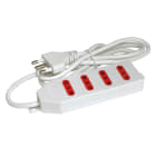 ARTELETA INTERNATIONAL - MULTIPRESA 4 PRESE 10-16A FLAT BIAN