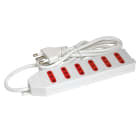 ARTELETA INTERNATIONAL - MULTIPRESA 6 PRESE 10-16A FLAT BIAN