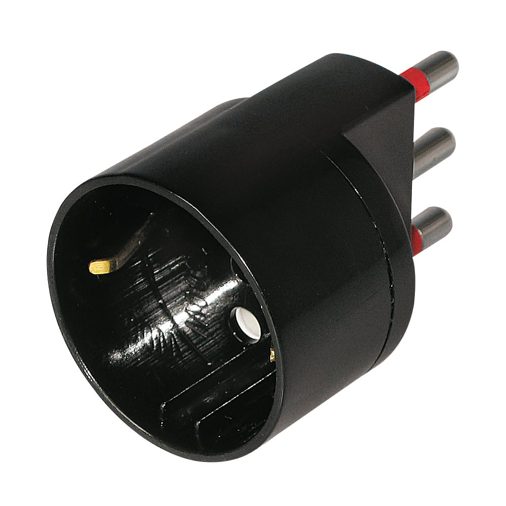 ARTELETA INTERNATIONAL - ADATT.SCHUKO 2P+T 16A 250V NERO
