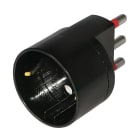 ARTELETA INTERNATIONAL - ADATT.SCHUKO 2P+T 16A 250V NERO