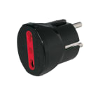 ARTELETA INTERNATIONAL - ADATT.SPINA SCHUKO PRE.10-16A NERO