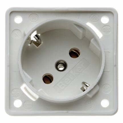 ARTELETA INTERNATIONAL - PRESA SCHUKO 45GRADI BIANCO GHIACCI 4185.25.22