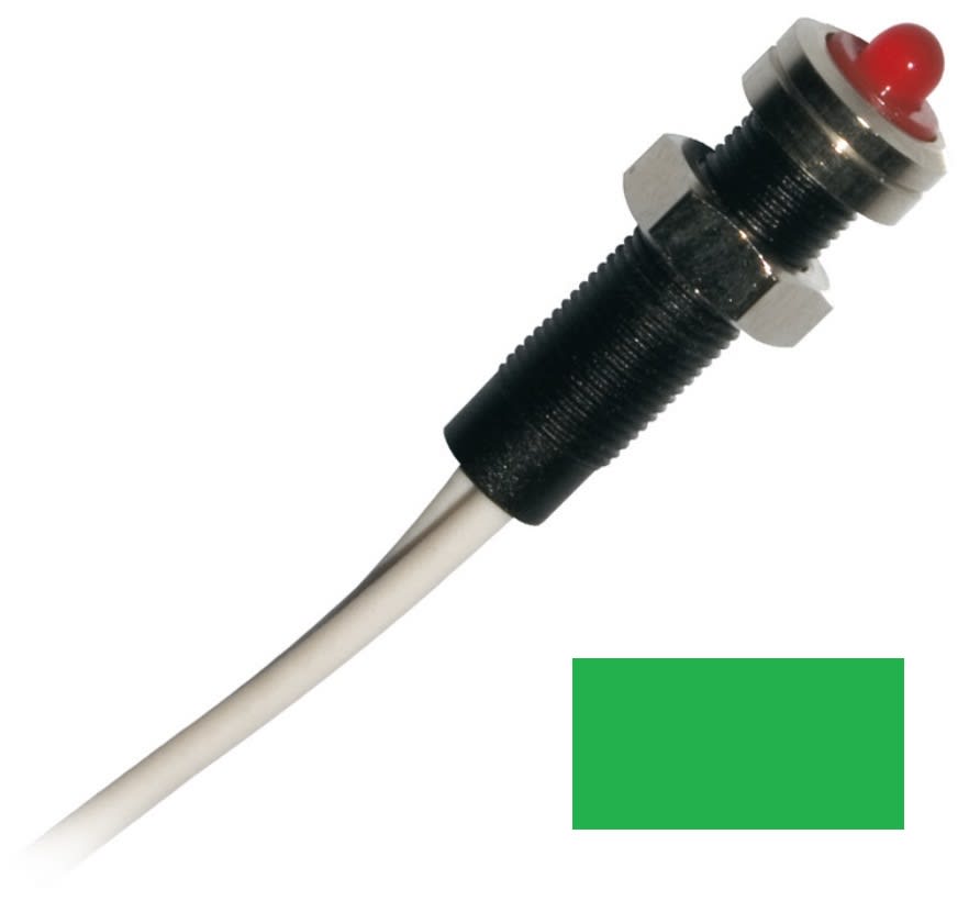 ARTELETA INTERNATIONAL - SPIA LED VERDE 12V 6MM DIA. 50061212