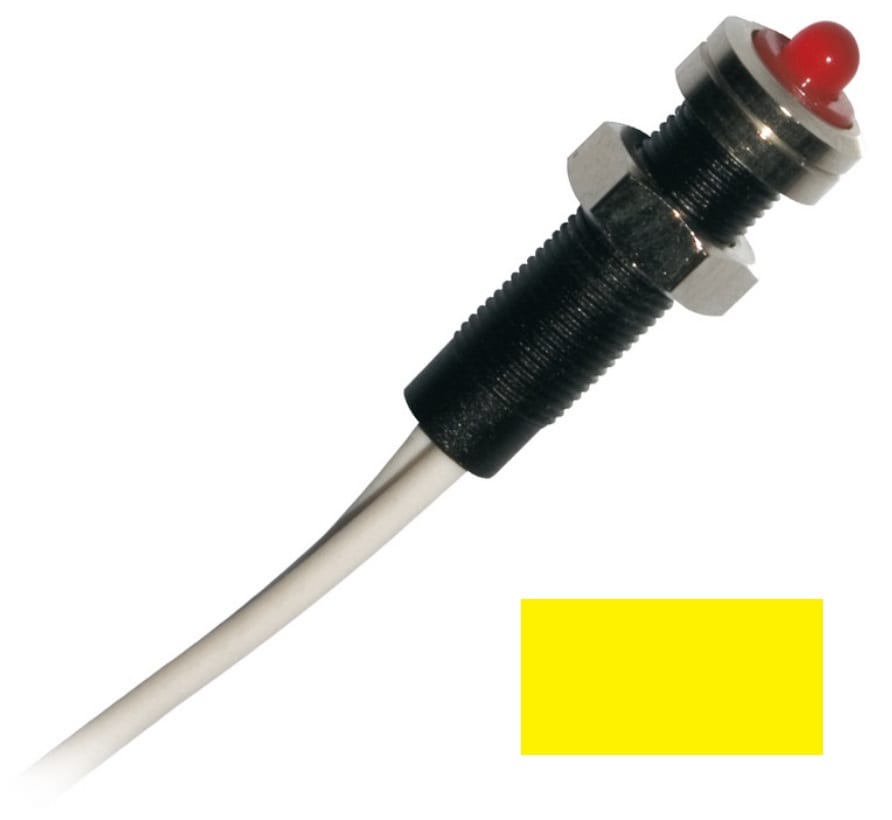 ARTELETA INTERNATIONAL - SPIA LED GIALLO 24-28V 6MM DIA.