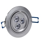 ARTELETA INTERNATIONAL - FARETTO DA INCASSO 3 LED BIANCHI