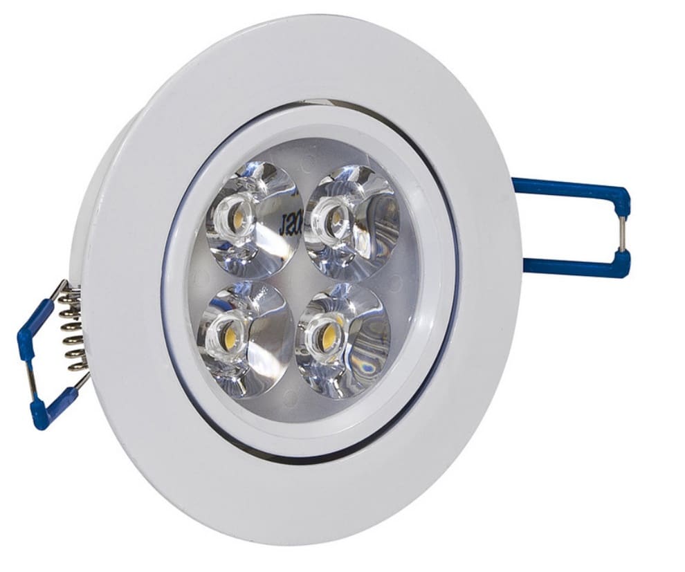 ARTELETA INTERNATIONAL - FARETTO DA INCASSO 4 LED BIANCHI