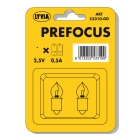 ARTELETA INTERNATIONAL - BLISTER 2 LAMP.PREF.2.5V 53310.GD