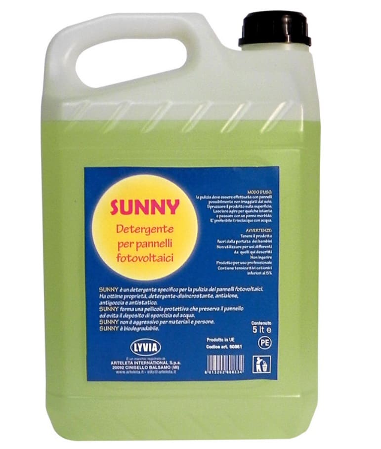 ARTELETA INTERNATIONAL - DETERGENTE X PANNELLI FOTOV. 5LT