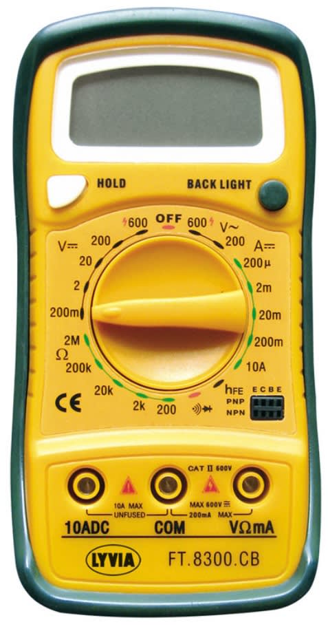 ARTELETA INTERNATIONAL - MULTIMETRO DIGITALE CON BORSA FT.8300.CB