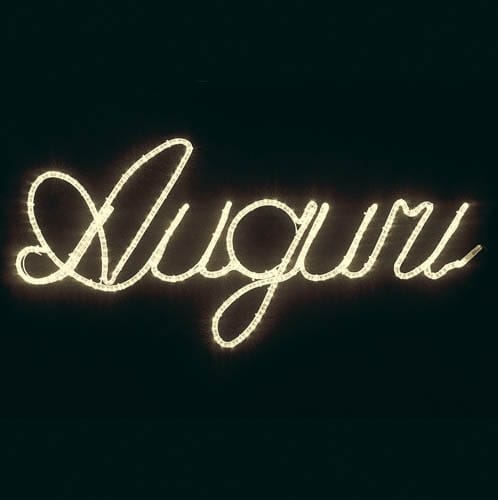 ARTELETA INTERNATIONAL - FIGURA LED AUGURI BIANCO CALDO