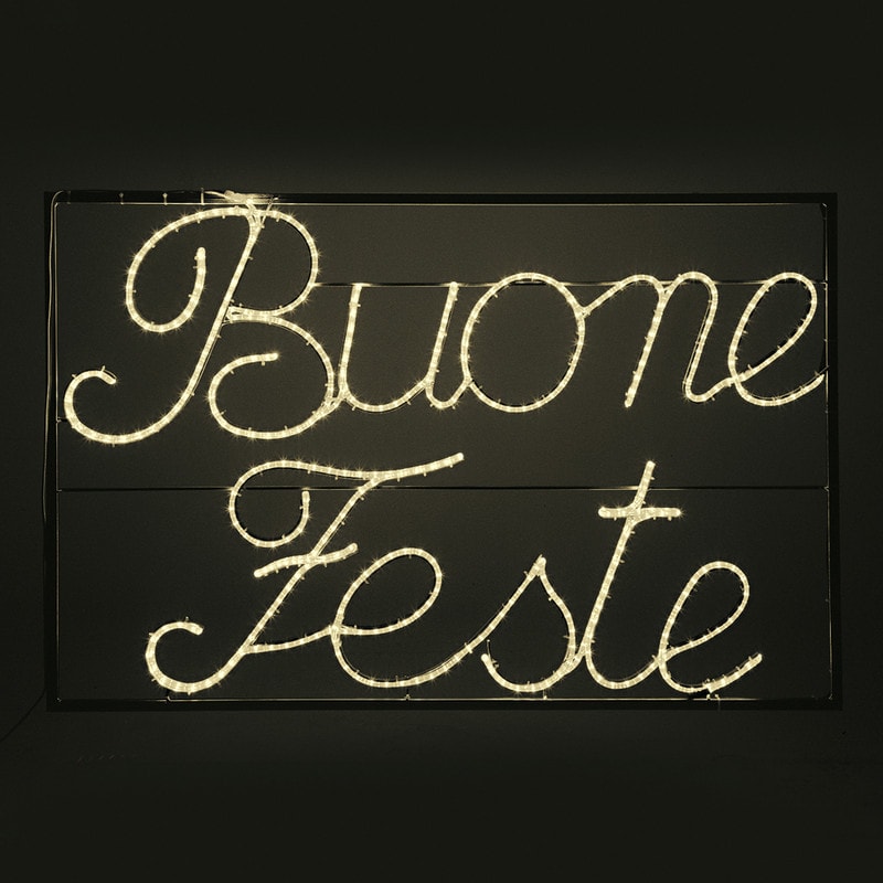 ARTELETA INTERNATIONAL - FIGURA LED BUONE FESTE B.CALDO