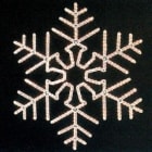 ARTELETA INTERNATIONAL - FIGURA LED FIOCCO DI NEVE B.PURO