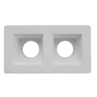ARTELETA INTERNATIONAL - INCASSI IN GESSO DOPPIO 220X120MM