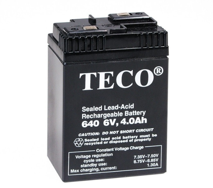 ARTELETA INTERNATIONAL - BATTERIA ERMETICA 6V 4AH