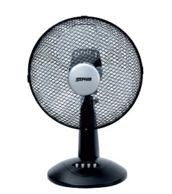 ARTELETA INTERNATIONAL - VENTILATORE TAVOLO NERO PALA 40 IMQ PHS41N