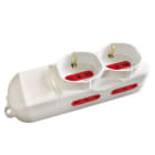 ARTELETA INTERNATIONAL - MULTIPR.2 SCHUKO+4 BIPASSO BIANCA RL.5130