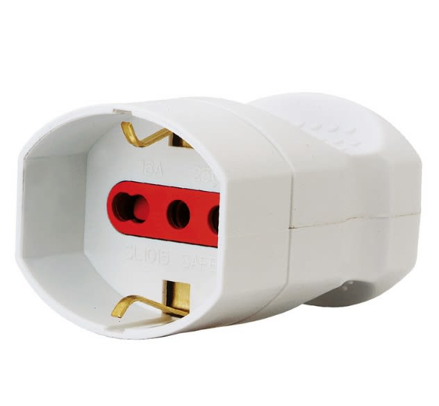 ARTELETA INTERNATIONAL - PRESA MOBILE UNIV.SCHUKO+BIP BIANCA RL.9015.B