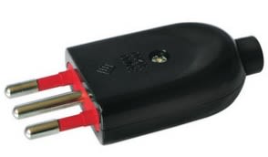 ARTELETA INTERNATIONAL - SPINA MOBILE 2P+T 10A 250V NERA RL.9110.N