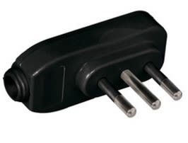 ARTELETA INTERNATIONAL - SPINA MOBILE PIATTA 2P+T 10A NERA RL.9112.N