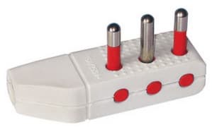 ARTELETA INTERNATIONAL - SPINA REVERSIBILE 2P+T 16A BIANCA RL.9119.B